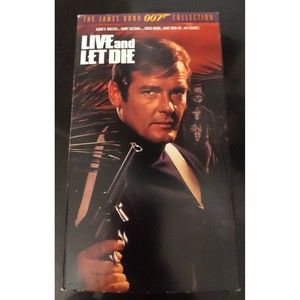 Live And Let Die - The James Bond Collection 1995 VHS
